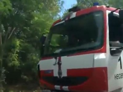 Пожар лумна край Карнобат